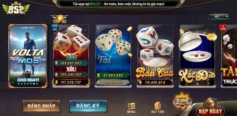 B52 Club – Cổng Game Uy Tín, Đỉnh Cao Trải Nghiệm Việt 2 Các tính năng độc đáo của B52 Club
