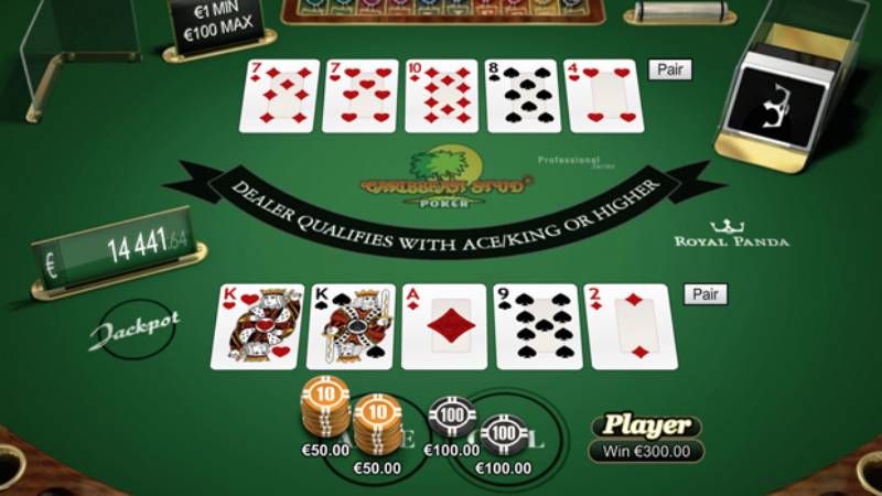 Cách Chơi Caribbean Stud Poker Chi Tiết Cho Người Mê Bài 4 Cược lũy tiến và cơ hội nhận jackpot