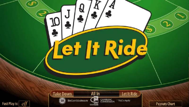 Giới thiệu về Let It Ride poker