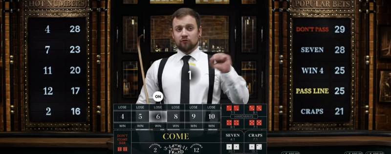 Craps Live Với Dealer Thật - Trò Chơi Xúc Xắc Hấp Dẫn 1 Giới thiệu về craps live với dealer thật