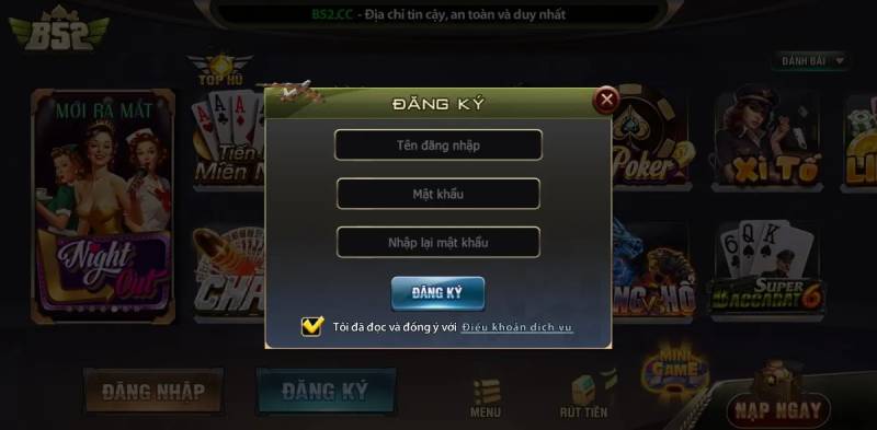 B52 Club – Cổng Game Uy Tín, Đỉnh Cao Trải Nghiệm Việt 3 Hướng dẫn đăng ký và nạp tiền nhanh chóng tại B52 Club