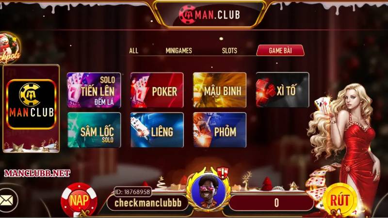 ManClub – Cổng Game Minh Bạch Và Chuyên Nghiệp Hàng Đầu Châu Á 2 Kho game đa dạng, đẳng cấp
