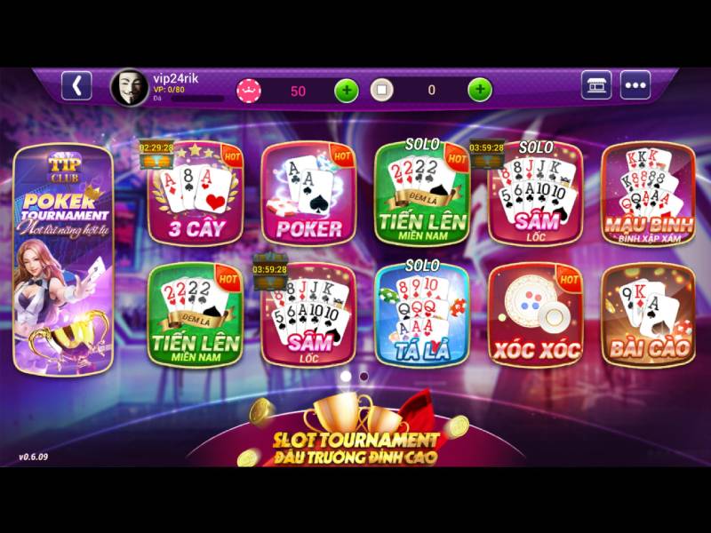 Tip Club: Địa Chỉ Cá Cược Game Bài Đỉnh Cao Cho Dân Chơi Việt 4 Khuyến mãi và ưu đãi hấp dẫn chỉ có tại Tip Club