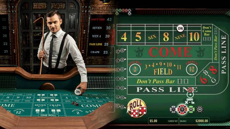 Craps Live Với Dealer Thật - Trò Chơi Xúc Xắc Hấp Dẫn 3 Kinh nghiệm chơi craps live hiệu quả
