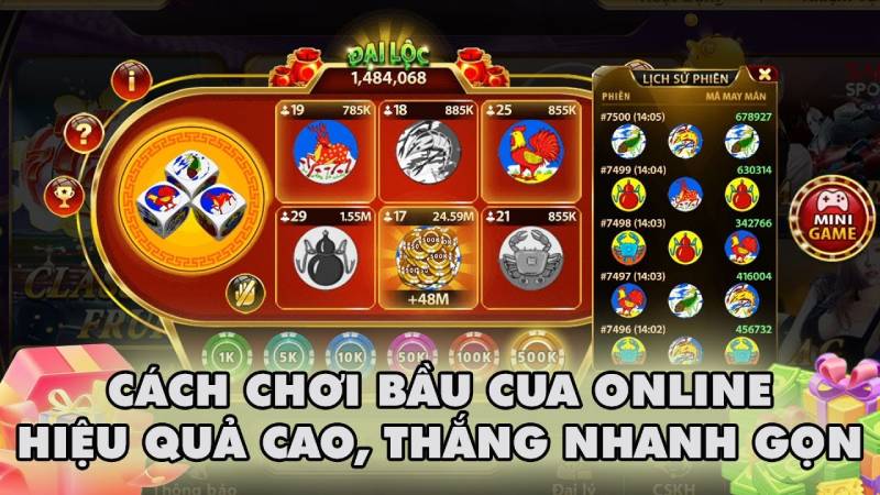 Mẹo Đánh Bầu Cua Online Giúp Tăng Tỷ Lệ Thắng Cược