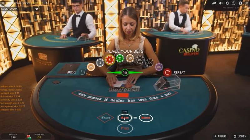Những lưu ý khi chơi poker Texas Hold'em online live