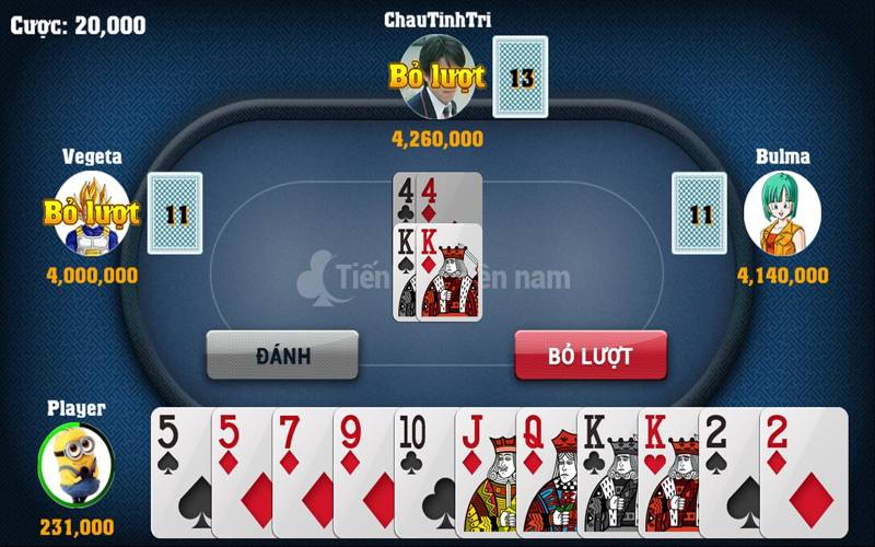 Mẹo Đánh Bài Tiến Lên Miền Bắc Luôn Nắm Thế Chủ Động 3 Quan sát đối thủ để dự đoán bài