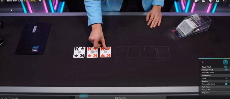 Ưu tiên cược 3 lá bài cho kết quả ổn định